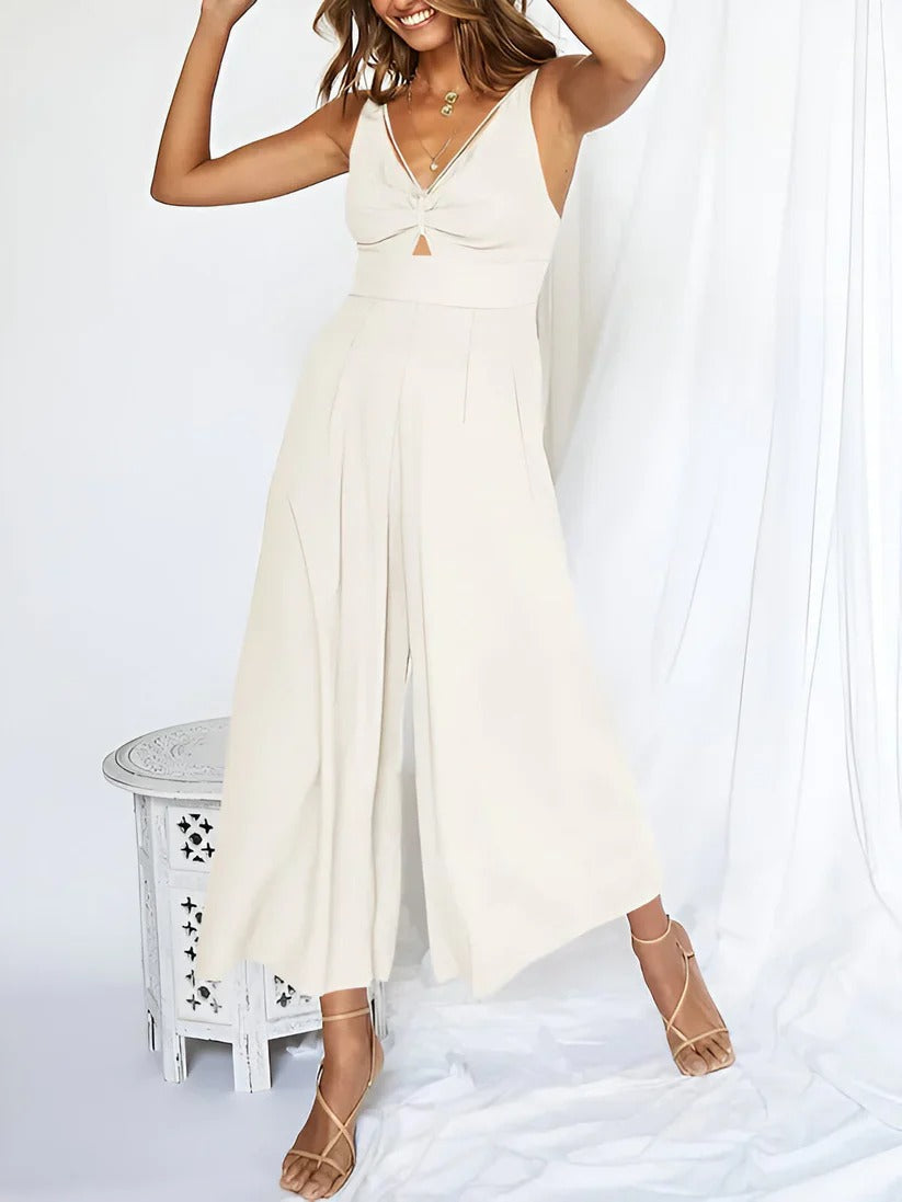 Women's High Waisted Jumpsuit