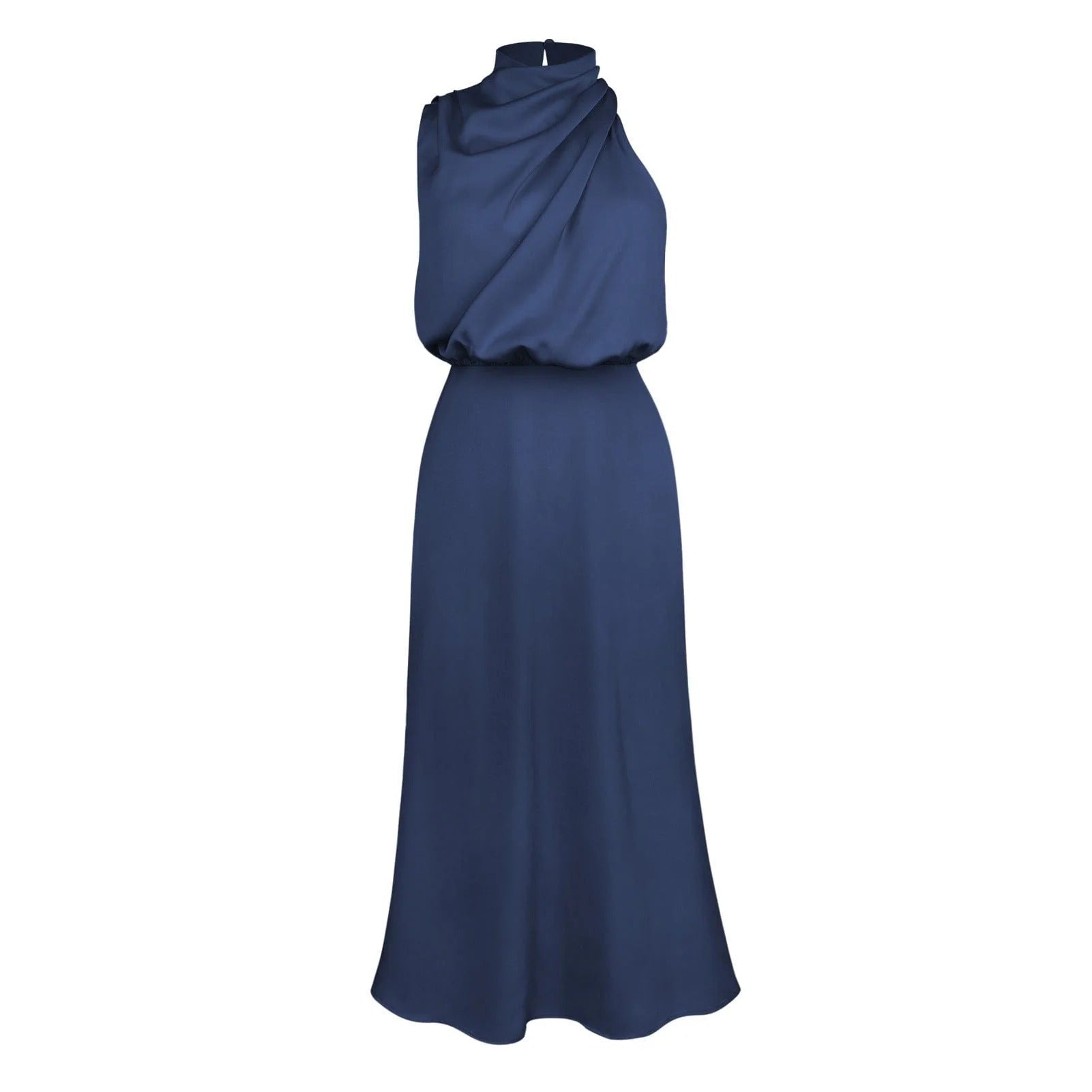 Women's Sleeveless Wrap Maxi Dress