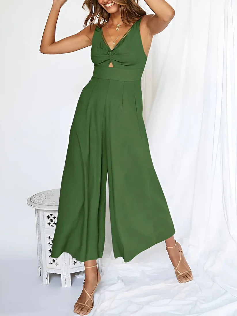 Women's High Waisted Jumpsuit
