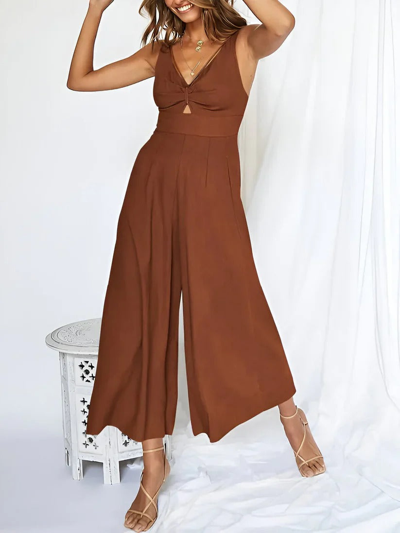 Women's High Waisted Jumpsuit
