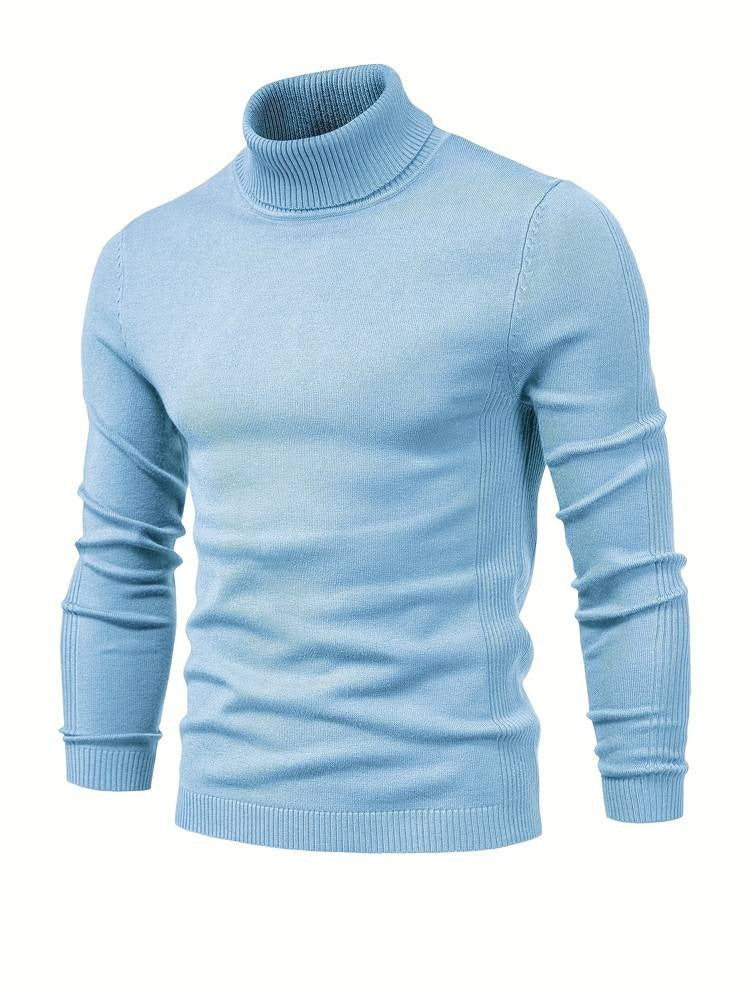 Men's Slim Fit Turtleneck Sweater